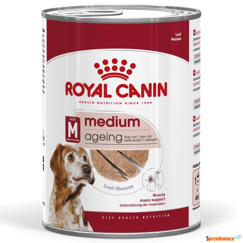 Royal Canin Medium Ageing Mousse - 24 x 410 g - Karmy dla psów - Jelenia Góra