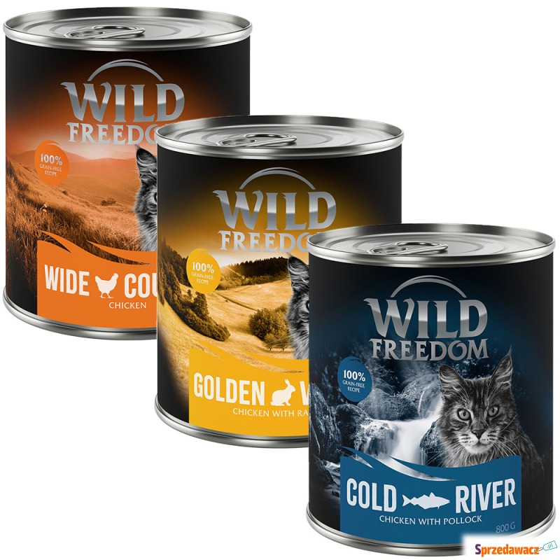 Wild Freedom Adult, 6 x 800 g - bezzbożowa re... - Karmy dla kotów - Kielce