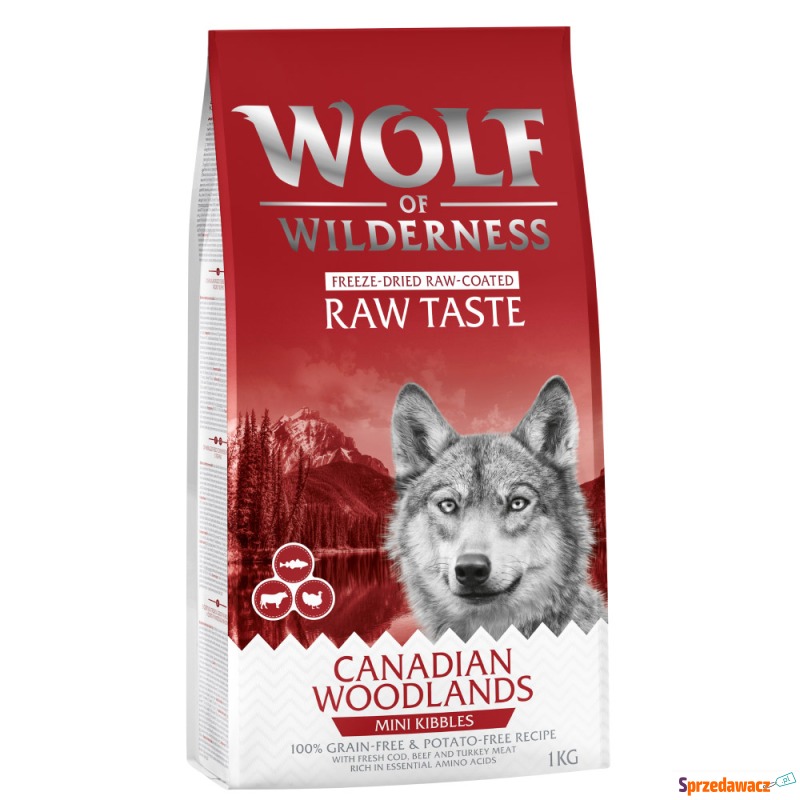 Wolf of Wilderness "RAW TASTE" MINI krokiety -... - Karmy dla psów - Kraków