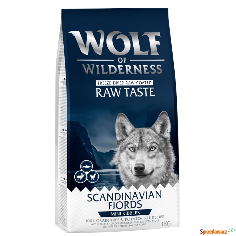 Wolf of Wilderness "RAW TASTE" MINI krokiety -... - Karmy dla psów - Włocławek