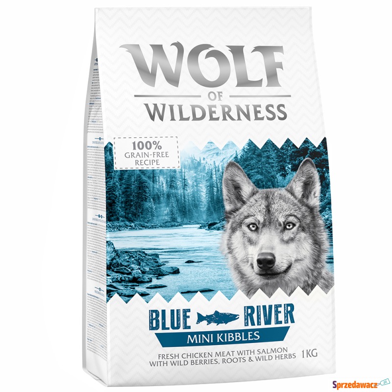 Wolf of Wilderness Mini "Blue River", łosoś -... - Karmy dla psów - Legnica