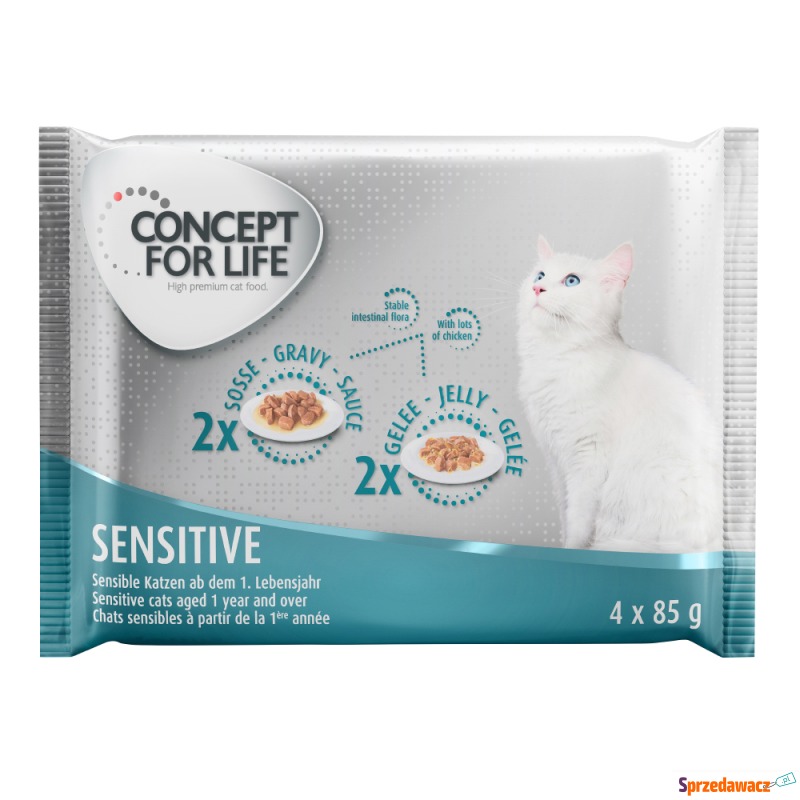 Pakiet próbny Concept for Life, 4 x 85 g - Se... - Karmy dla kotów - Dąbrowa Górnicza