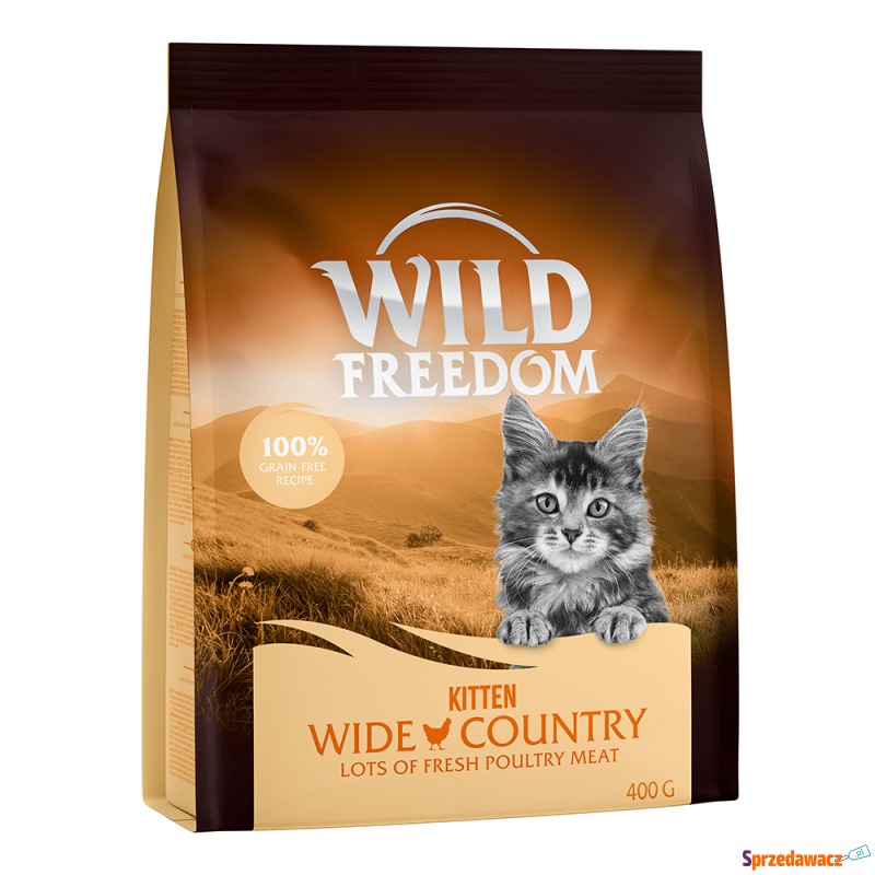 Wild Freedom Kitten ,,Wide Country", drób - 400... - Karmy dla kotów - Częstochowa