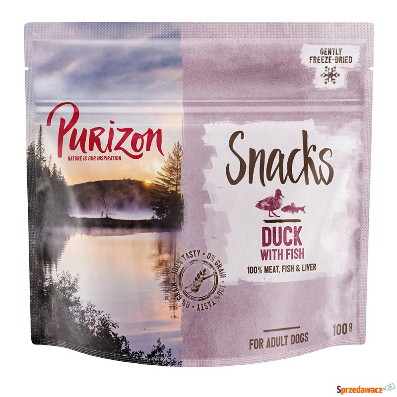 Purizon Snacks, kaczka z rybą (bez zbóż) - 3 x... - Przysmaki dla psów - Katowice