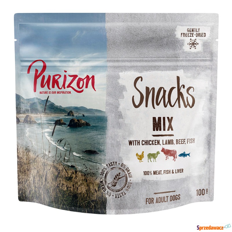 Purizon Snacks, mix (bez zbóż) - 100 g - Przysmaki dla psów - Toruń