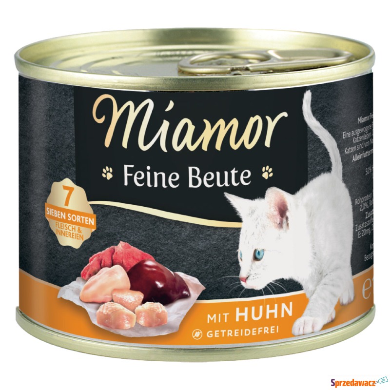 Miamor Feine Beute, 12 x 185 g - Kurczak - Karmy dla kotów - Chorzów