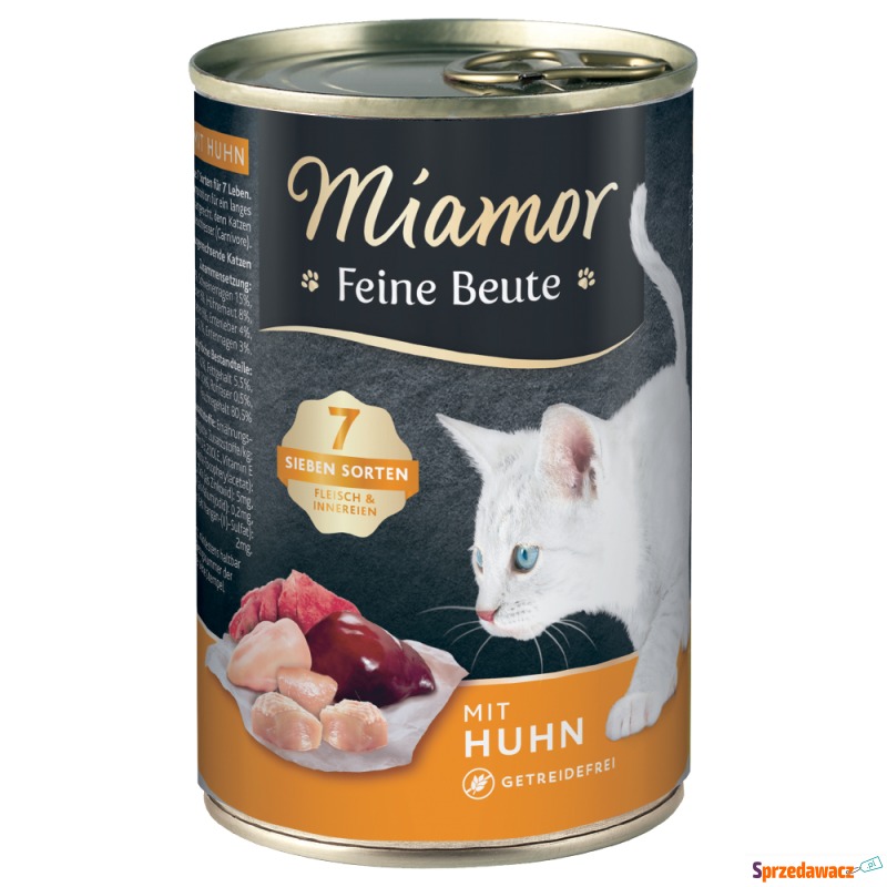 Miamor Feine Beute, 12 x 400 g - Kurczak - Karmy dla kotów - Gliwice