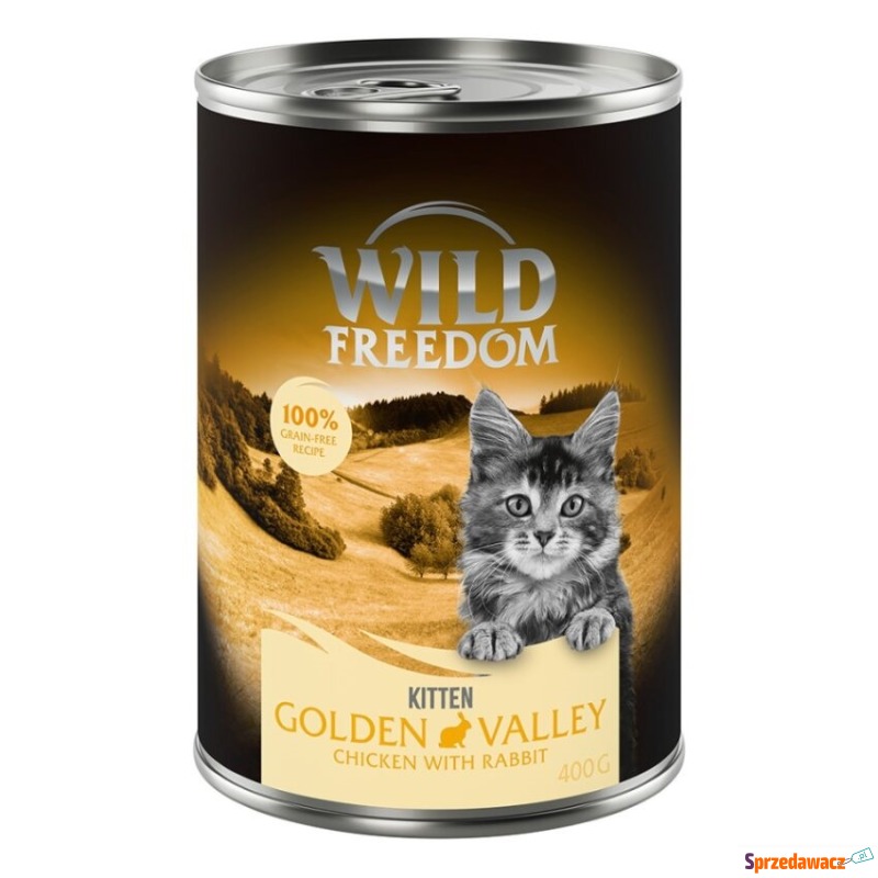 Wild Freedom Kitten, 12 x 400 g - Golden Valley... - Karmy dla kotów - Wrocław