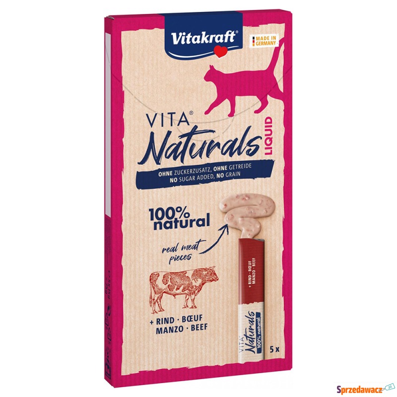 Vitakraft Vita Naturals Liquid Snack, pasta z... - Przysmaki dla kotów - Gdynia