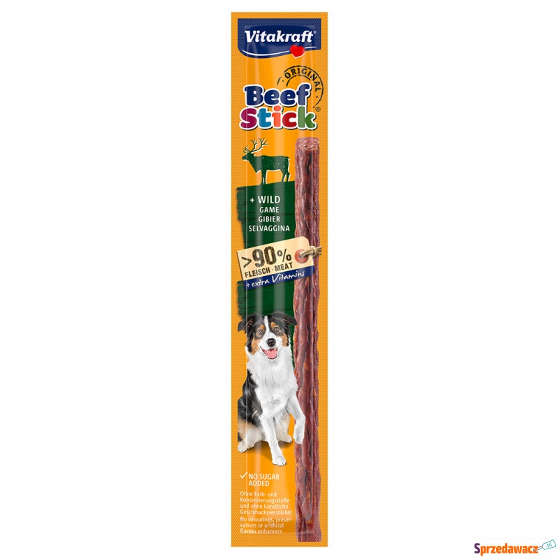 Vitakraft Beef-Stick®, 25 x 12g - Dziczyzna - Przysmaki dla psów - Wrocław