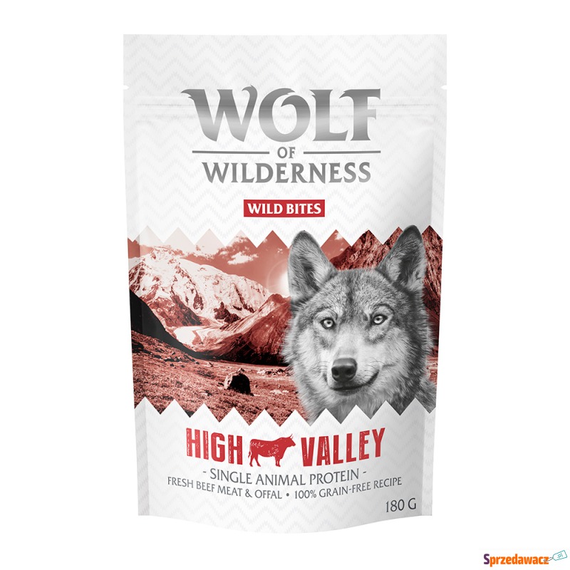 Wolf of Wilderness Snack – Wild Bites, 180 g -... - Przysmaki dla psów - Skarżysko-Kamienna