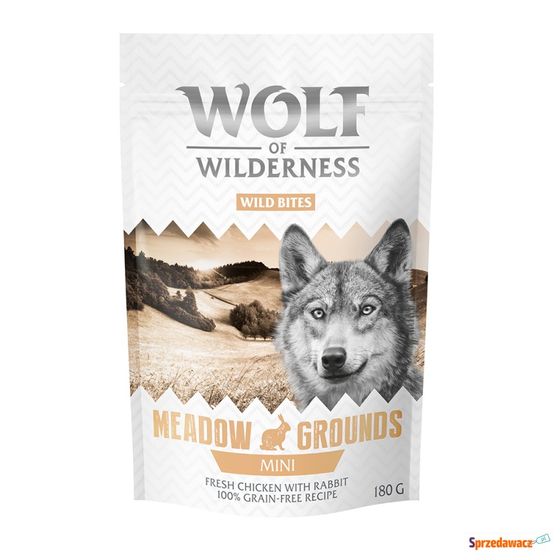 Wolf of Wilderness Snack – Wild Bites, 180 g -... - Przysmaki dla psów - Bydgoszcz