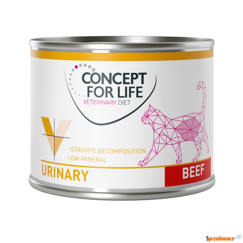 Concept for Life Veterinary Diet Urinary, woł... - Karmy dla kotów - Gdynia