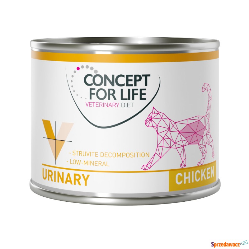 Concept for Life Veterinary Diet Urinary, kurczak... - Karmy dla kotów - Zielona Góra