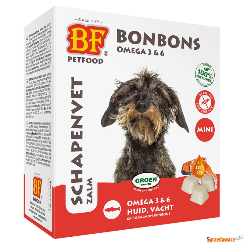 BF Petfood Sheepfat Salmon Mini - 80 sztuk - Akcesoria dla psów - Poznań