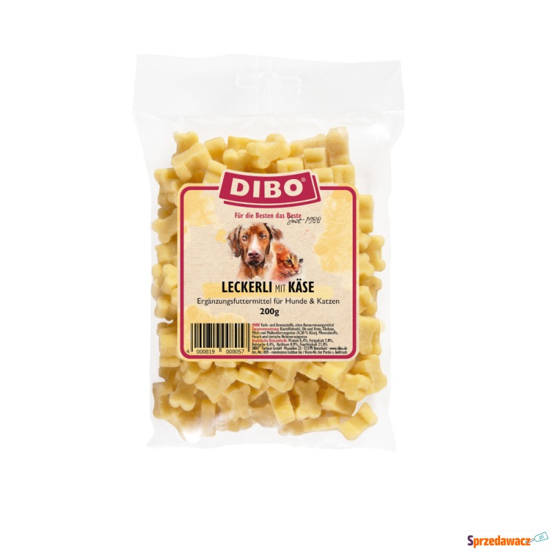 DIBO przysmaki serowe - 6 x 200 g - Przysmaki dla psów - Gliwice