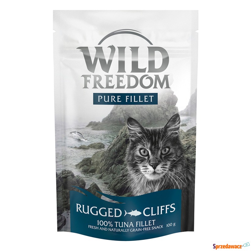 Wild Freedom Filet Snacks, tuńczyk - 2 x 100 g - Przysmaki dla kotów - Bytom