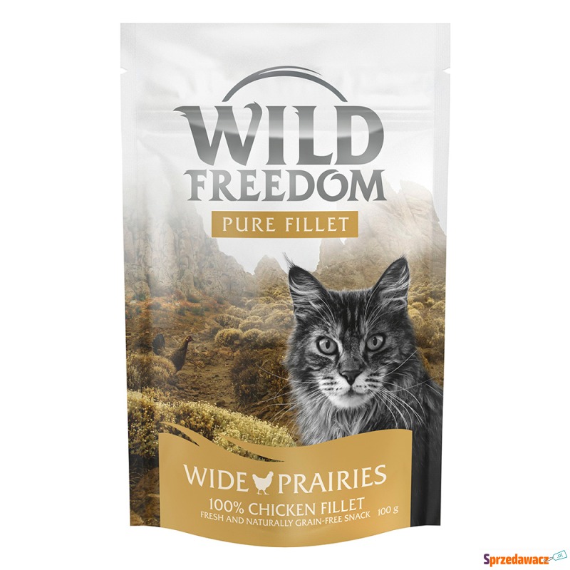 Wild Freedom Filet Snacks, kurczak - 100 g - Przysmaki dla kotów - Tarnów