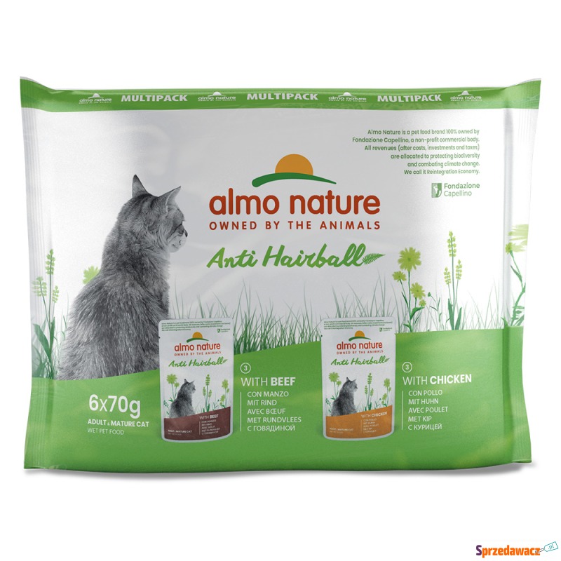 Megapakiet Almo Nature Holistic Anti Hairball,... - Karmy dla kotów - Tarnowiec