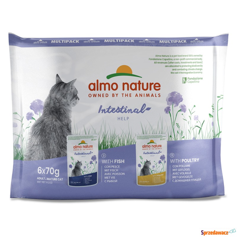 Almo Nature Holistic Intestinal Help, 6 x 70 g... - Karmy dla kotów - Kielce