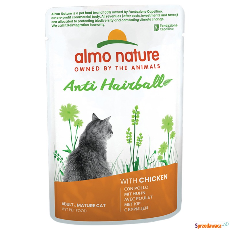 Megapakiet Almo Nature Holistic Anti Hairball,... - Karmy dla kotów - Mysłowice