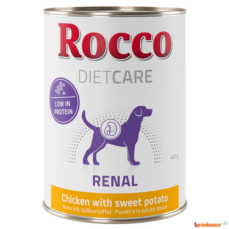 Rocco Diet Care Renal, kurczak z batatami - 24... - Karmy dla psów - Włocławek