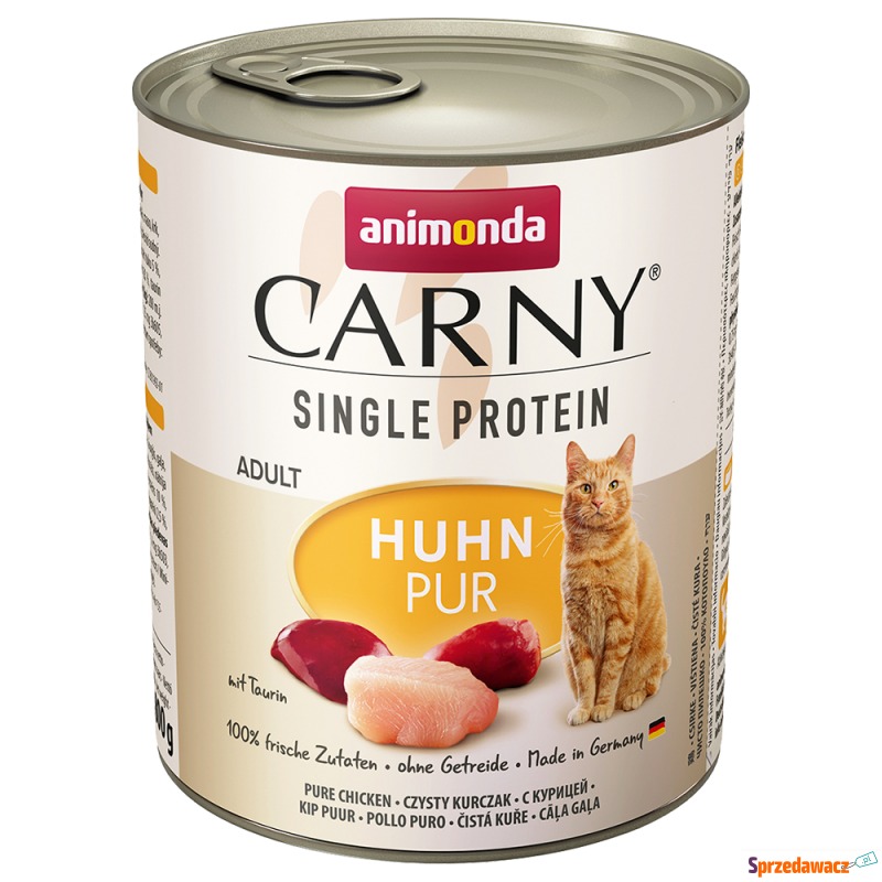 animonda Carny Single Protein Adult, 6 x 800 g... - Karmy dla kotów - Częstochowa