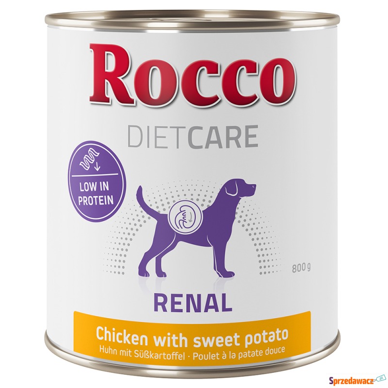 Rocco Diet Care Renal, kurczak z batatami - 12... - Karmy dla psów - Olsztyn