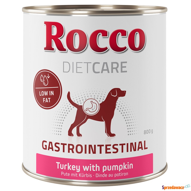 Rocco Diet Care Gastro Intestinal, indyk z dynią... - Karmy dla psów - Bielsko-Biała