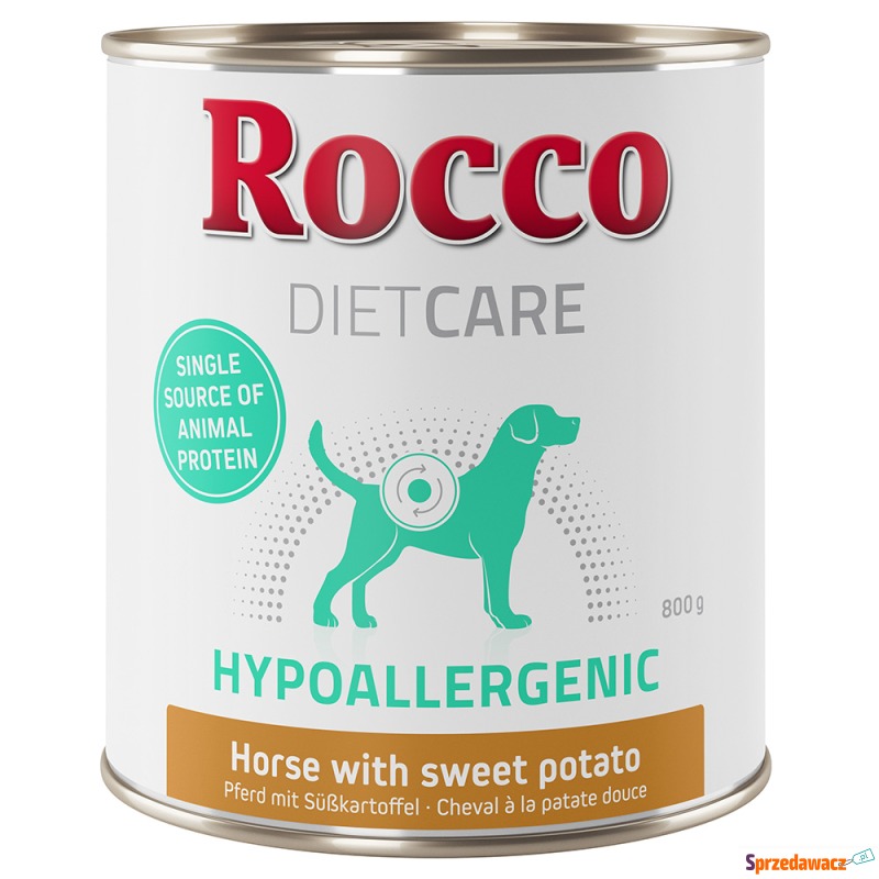 Rocco Diet Care Hypoallergen, konina - 12 x 800... - Karmy dla psów - Szczecinek