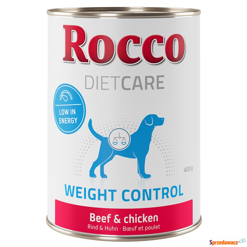 Rocco Diet Care Weight Control, wołowina z ku... - Karmy dla psów - Grudziądz