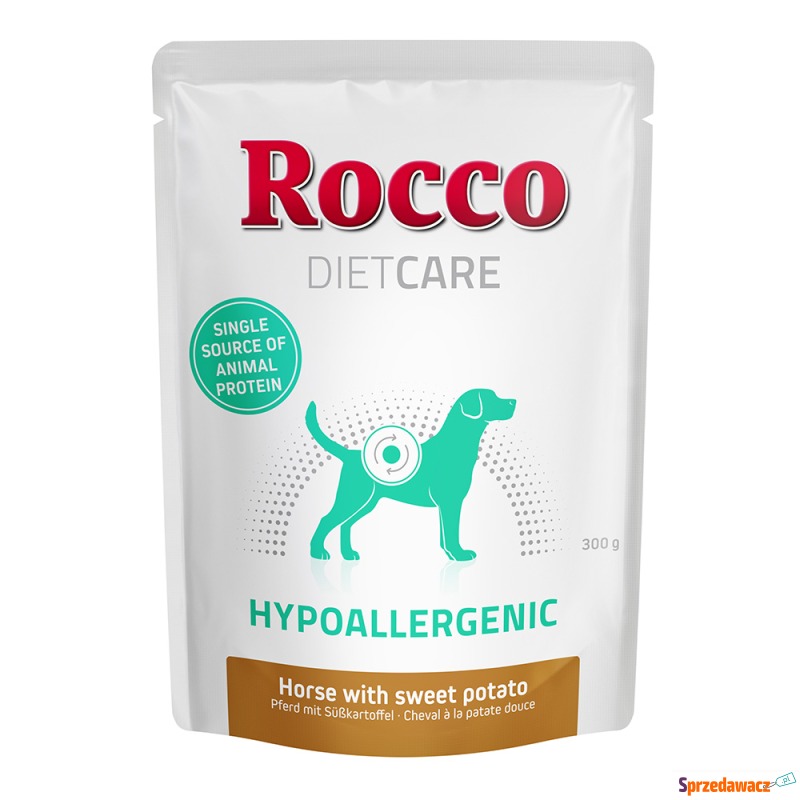 Rocco Diet Care Hypoallergen, konina, 300 g -... - Karmy dla psów - Brodnica