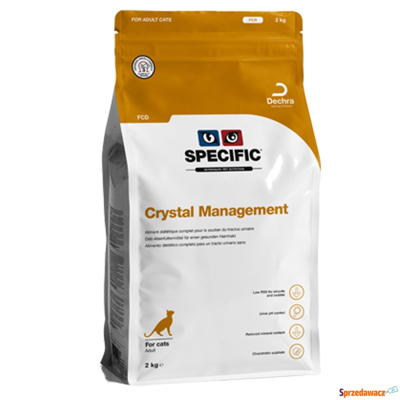 Specific Cat FCD – Crystal Management - 2 kg - Karmy dla kotów - Kędzierzyn-Koźle