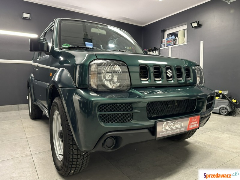 Suzuki Jimny 1.3 Benz 4x4 KLIMA Rej PL - Samochody osobowe - Lubrza