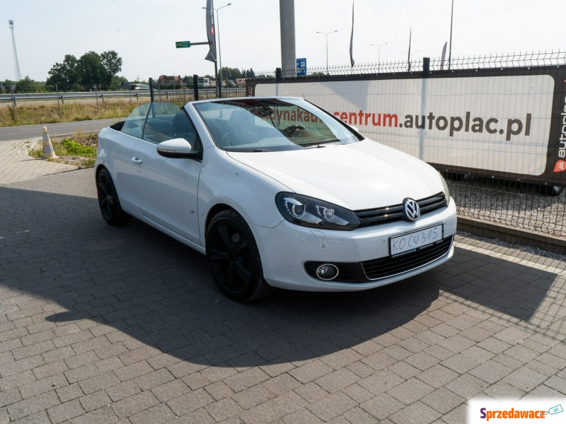 Volkswagen Golf  Kabriolet 2013,  2.0 diesel - Na sprzedaż za 39 999 zł - Lipówki