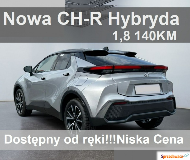 Toyota C-HR  SUV 2024,  1.8 hybryda - Na sprzedaż za 139 900 zł - Szczecinek