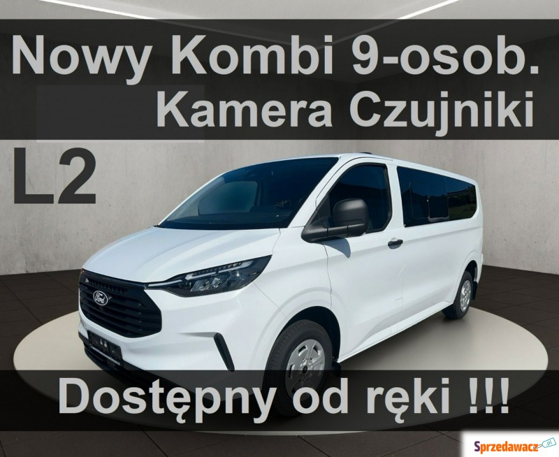 Ford Transit Custom - Nowy Kombi L2 Trend 150KM... - Samochody osobowe - Szczecinek