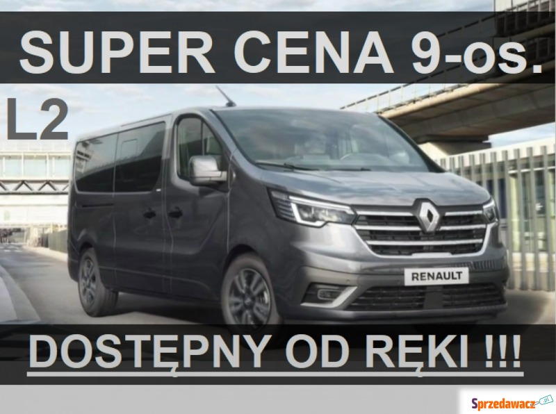 Renault Trafic - L2 150KM 2,0  Full Led Super... - Samochody osobowe - Szczecinek