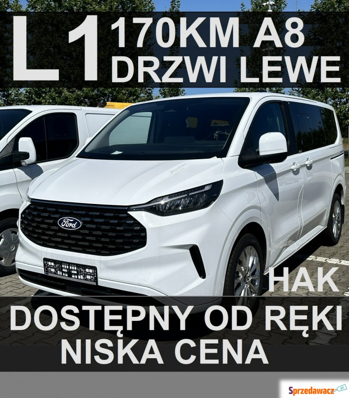 Ford Tourneo Custom  Minivan/Van 2024,  2.0 diesel - Na sprzedaż za 257 070 zł - Szczecinek