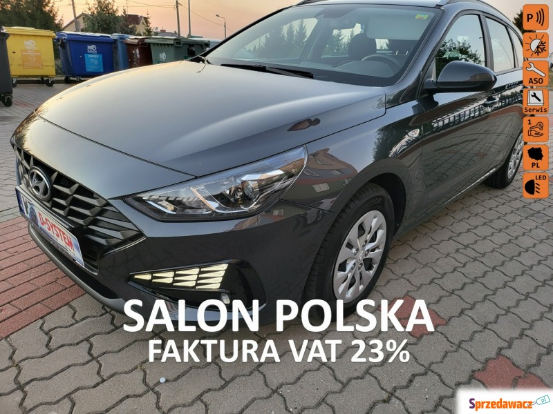 Hyundai i30 - 2021 Tylko Salon Polska 1Właści... - Samochody osobowe - Białystok