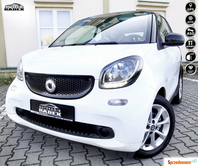 Smart Fortwo  Coupe/Sportowy 2016,  1.0 benzyna - Na sprzedaż za 33 900 zł - Świebodzin