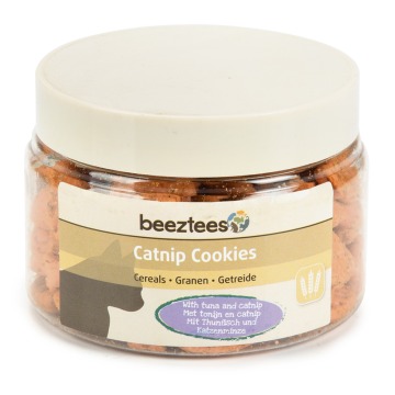 Beeztees Catnip Cookies, tuńczyk - 55 g