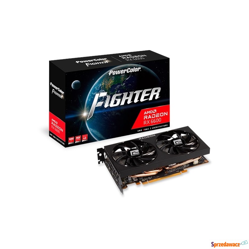 PowerColor Radeon RX 6600 Fighter 8GB - Karty graficzne - Rzeszów