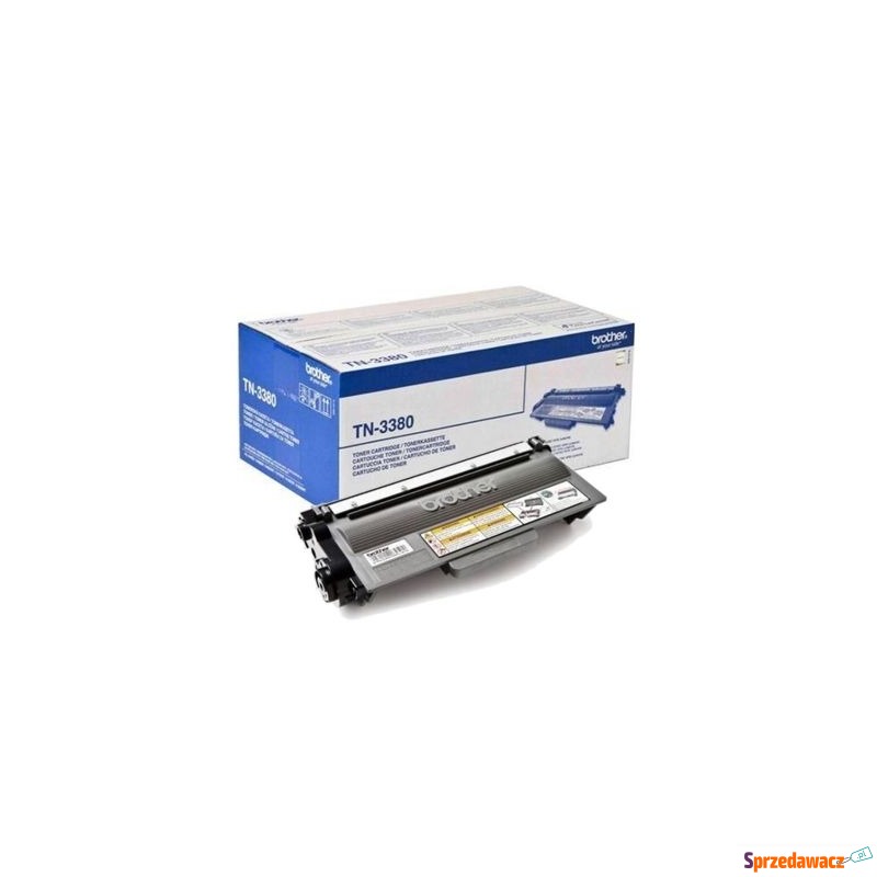 Toner Oryginalny Brother TN-3380 (TN3380) (Czarny)... - Tusze, tonery - Gdańsk