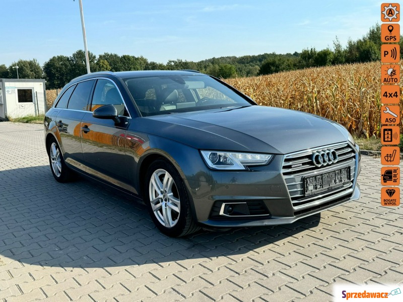 Audi A4 - Sline*Xenon*VirtualCocpit*Zadbany*E... - Samochody osobowe - Sośnicowice