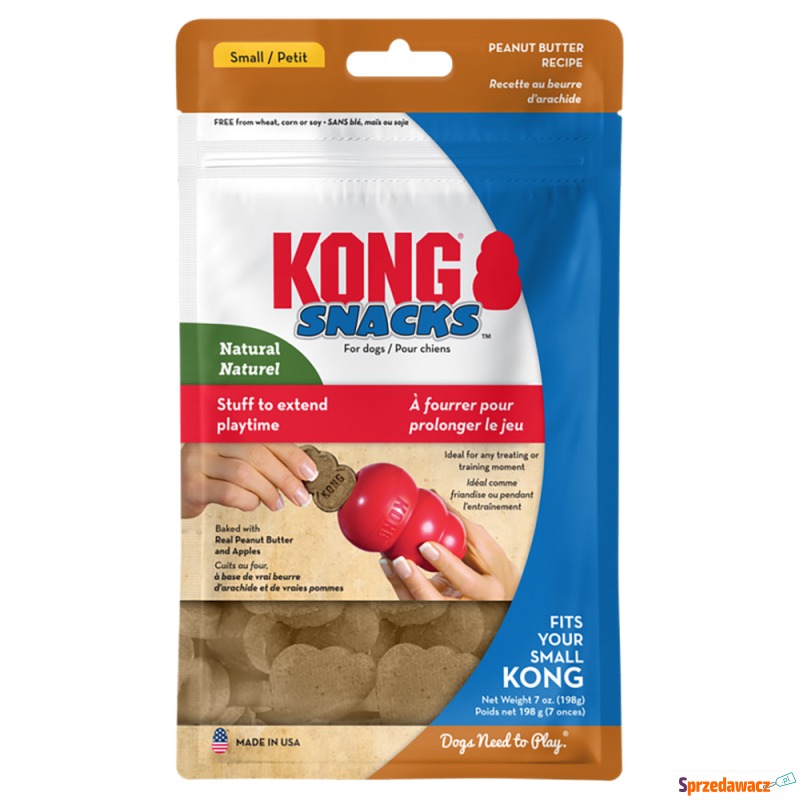 KONG Snacks Peanut Butter - Rozmiar S - Przysmaki dla psów - Skierniewice