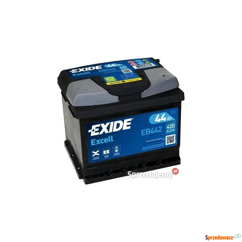 Akumulator Exide Excell 44Ah 420A - Akumulatory - Sosnowiec