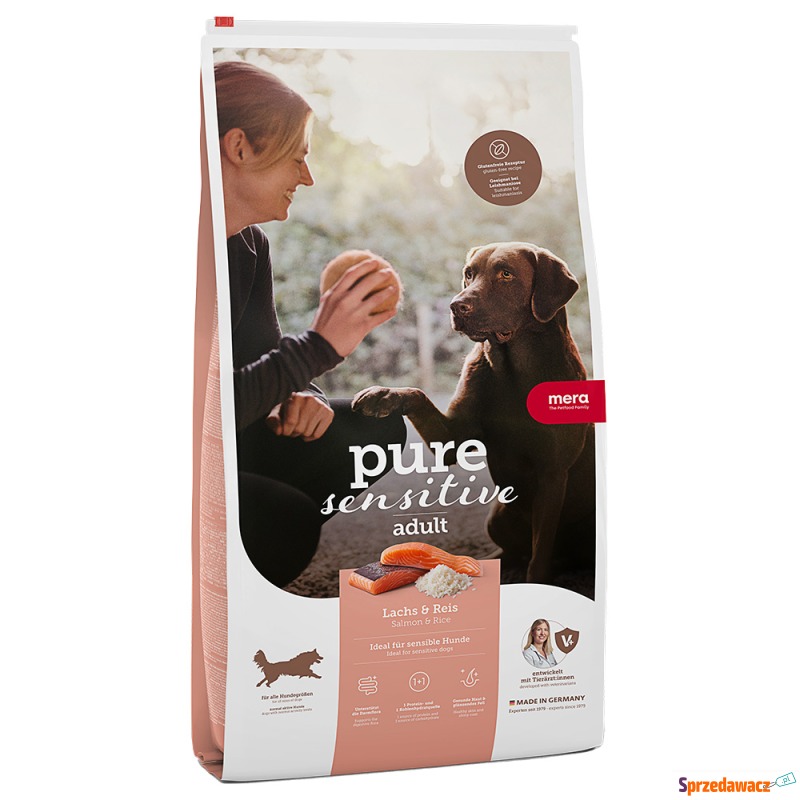 Dwupak mera, 2 x 12,5 kg  - pure sensitive, ł... - Karmy dla psów - Przemyśl