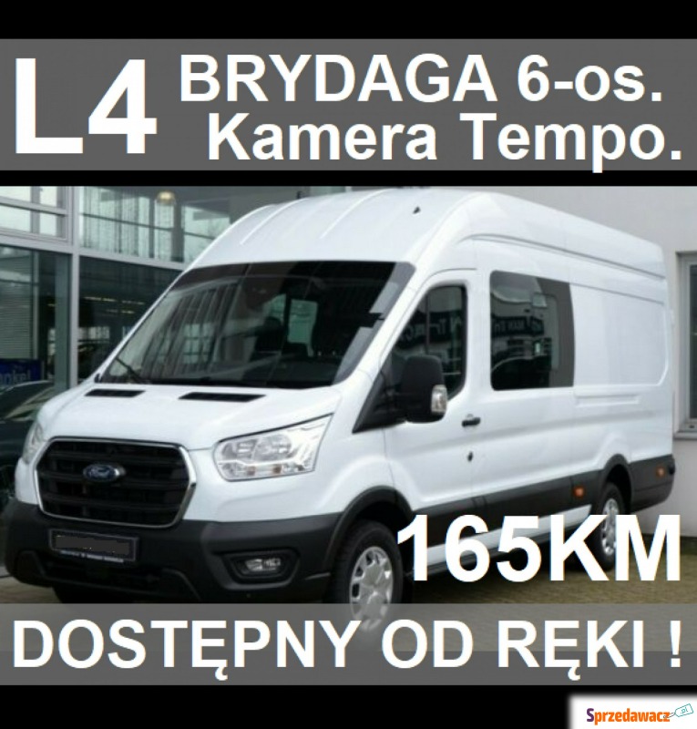 Ford Transit 2024,  2.0 diesel - Na sprzedaż za 169 617 zł - Szczecinek