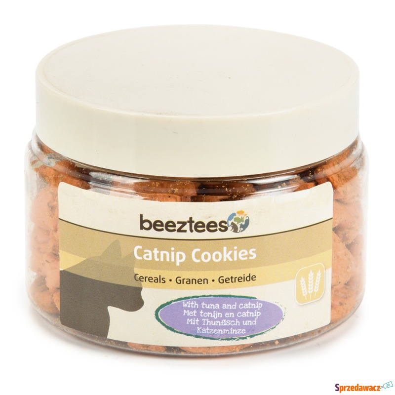 Beeztees Catnip Cookies, tuńczyk - 55 g - Przysmaki dla kotów - Pabianice